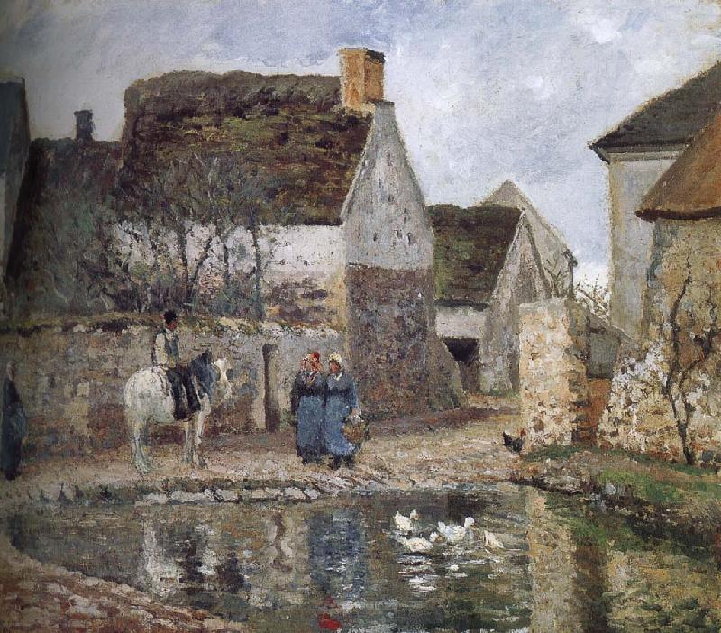 Enno s pond, Camille Pissarro